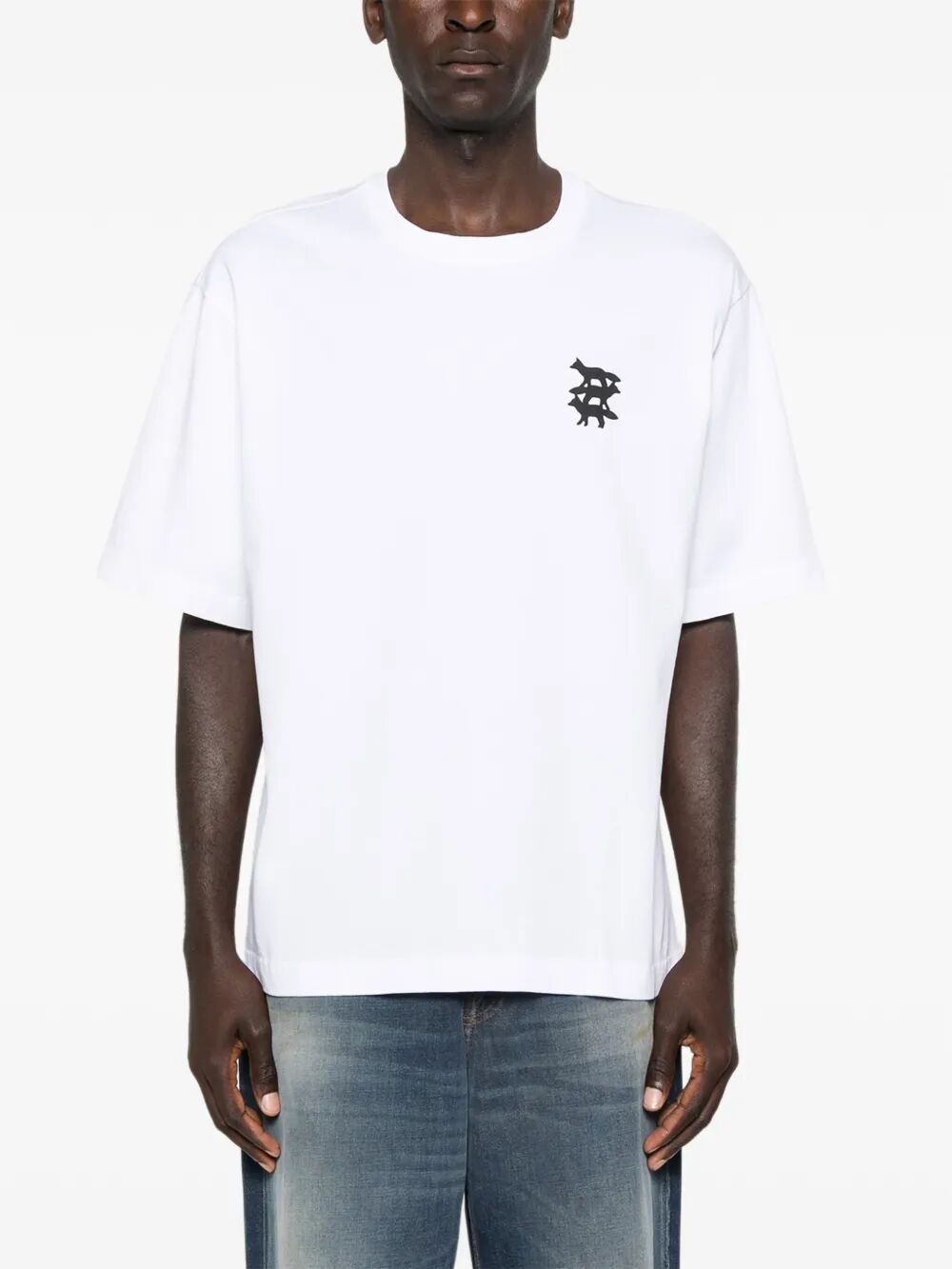 MAISON KITSUNÉ Oversized Fit Fox Graphic T-Shirt