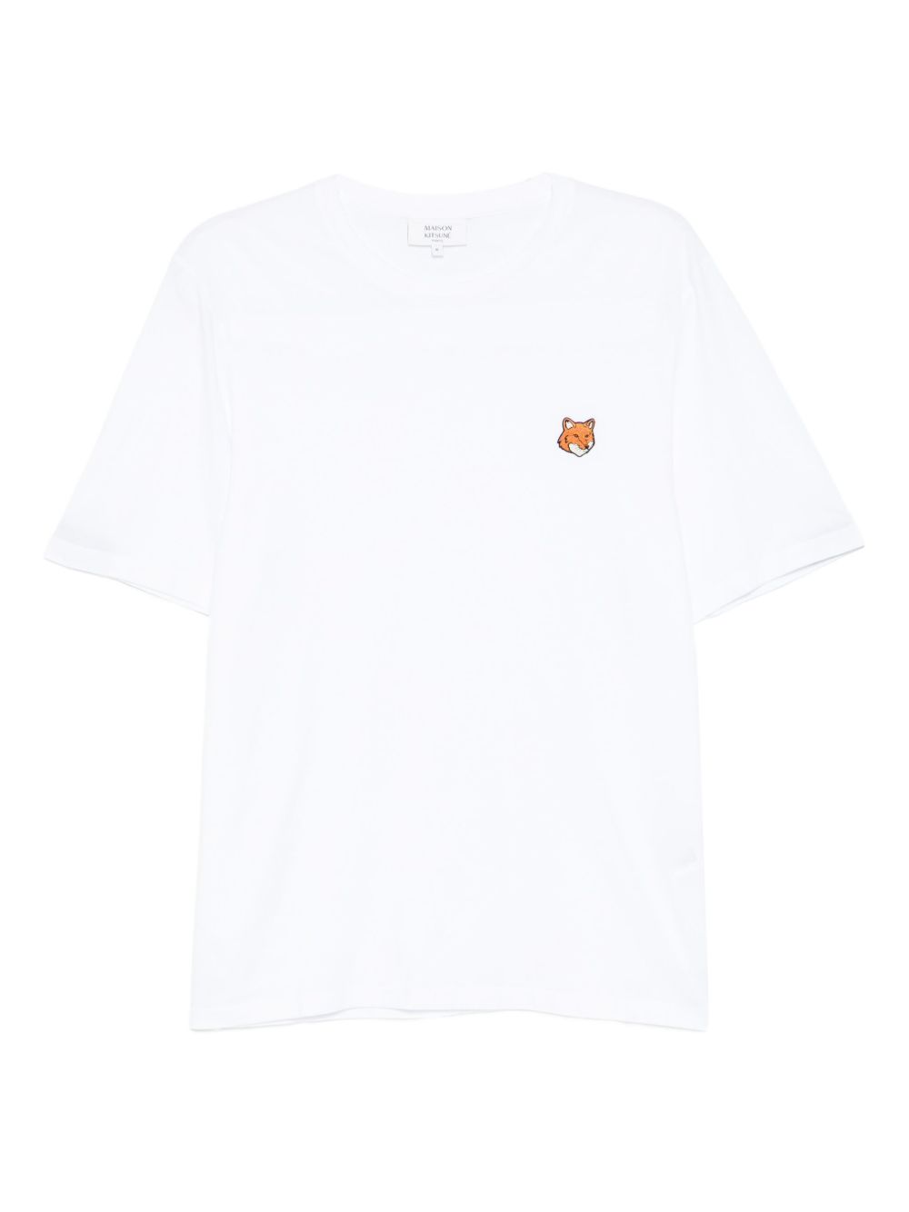 MAISON KITSUNÉ Crew Neck T-Shirt in Cotton for Men