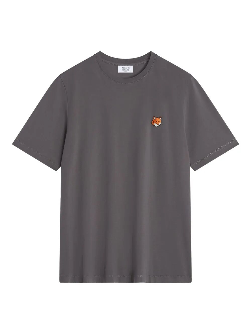 MAISON KITSUNÉ Fox Head Cotton T-Shirt for Men - FW25 Collection