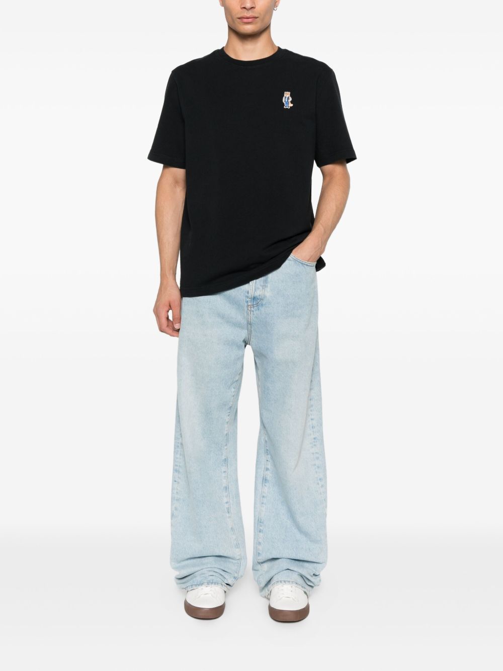 MAISON KITSUNÉ Relaxed Fit Dressed Fox T-Shirt for Men