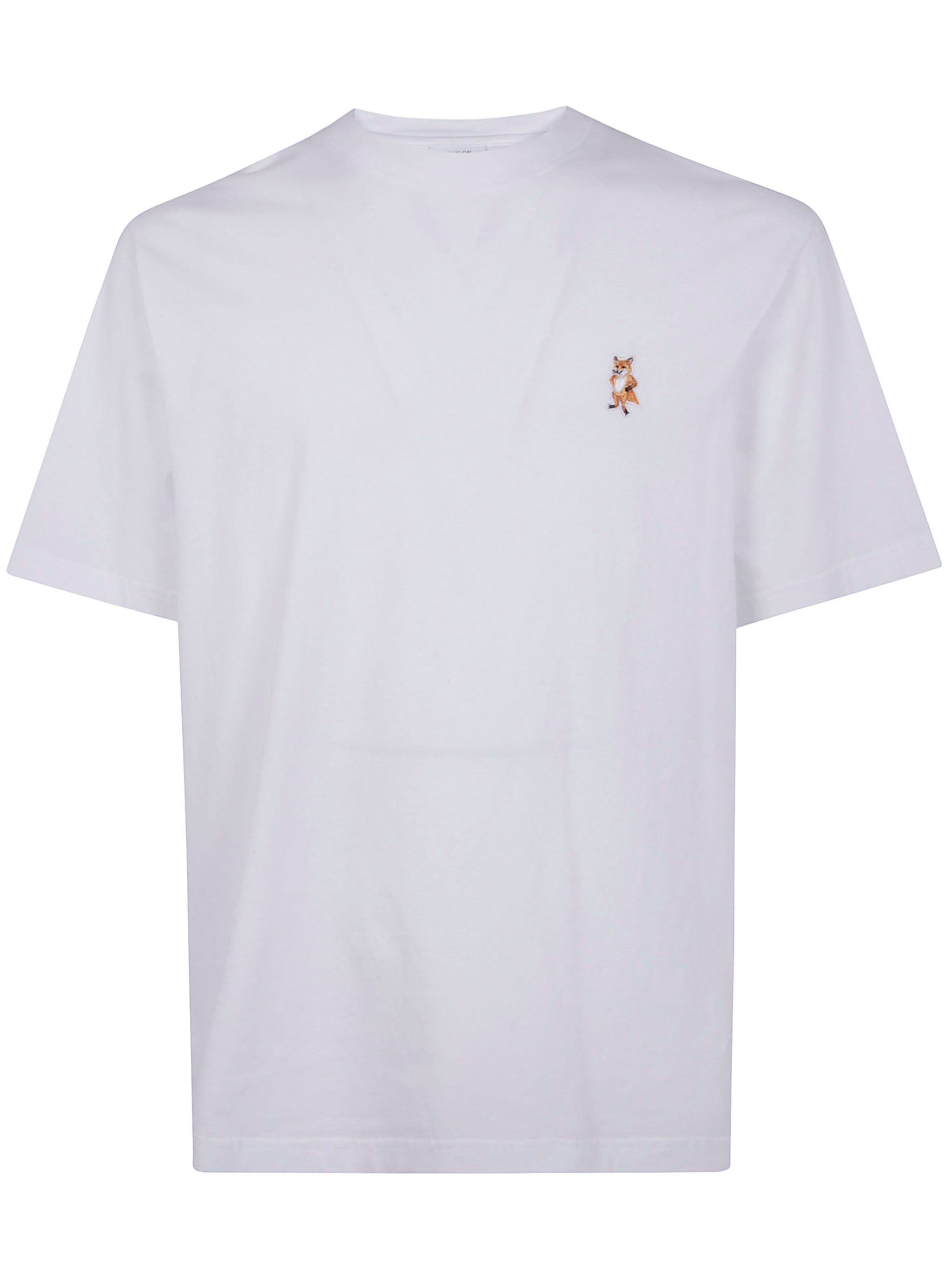 MAISON KITSUNÉ Classic Round Neck T-Shirt for Men