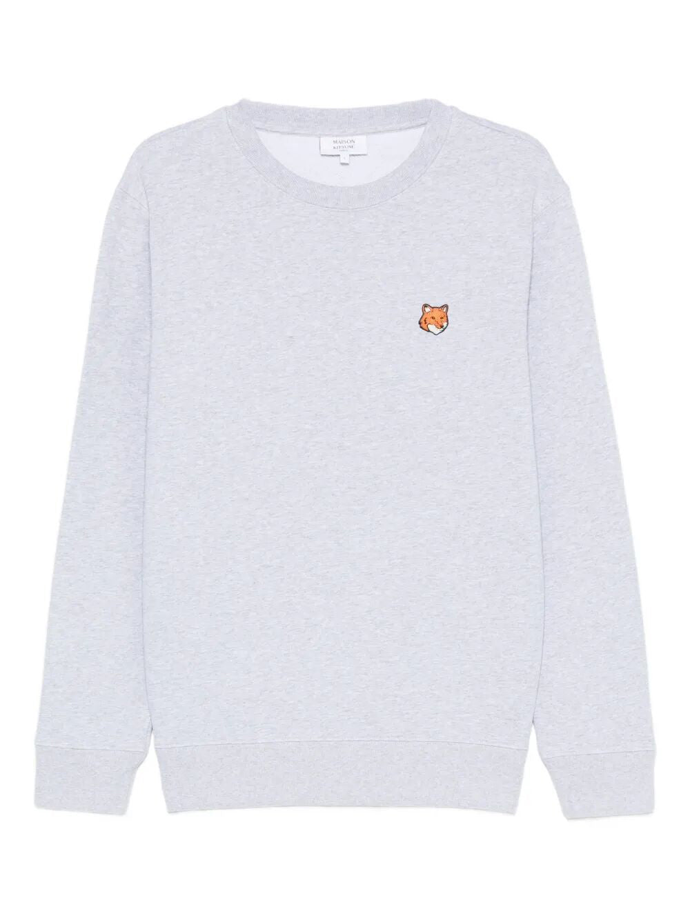 MAISON KITSUNÉ Fox Head Cotton Sweatshirt for Men - FW25 Collection