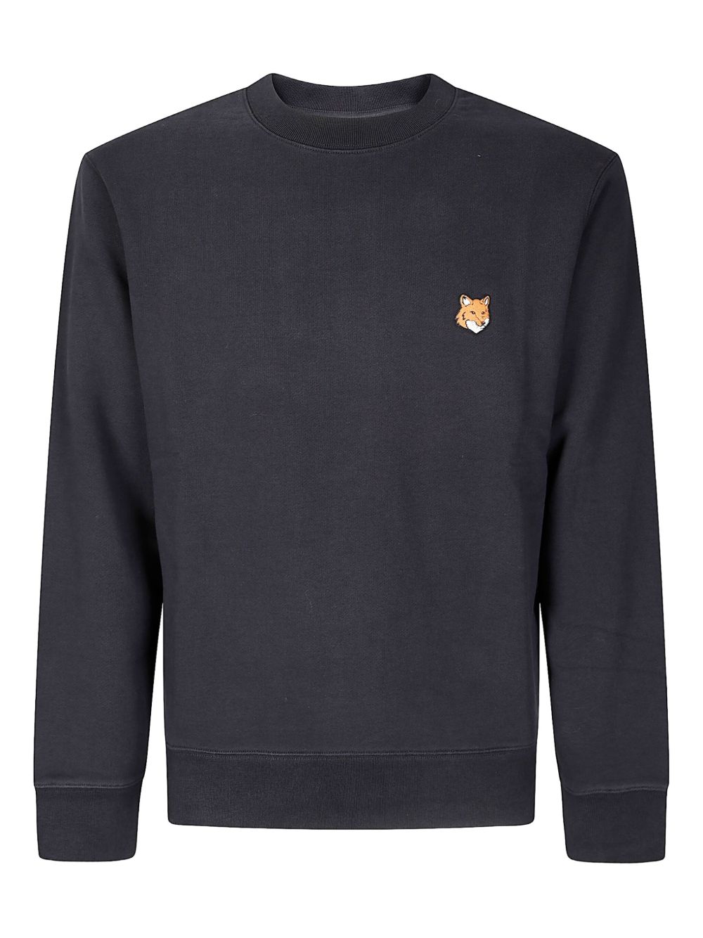 MAISON KITSUNÉ Crew Neck Sweatshirt in Cotton for Men