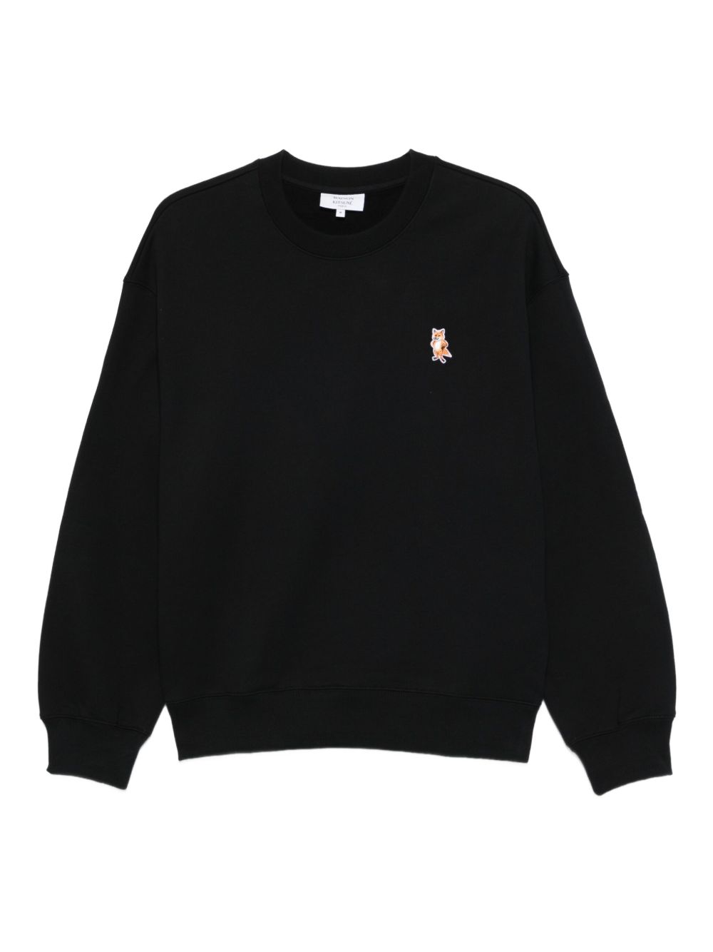 MAISON KITSUNÉ Standing Fox Cotton Sweatshirt