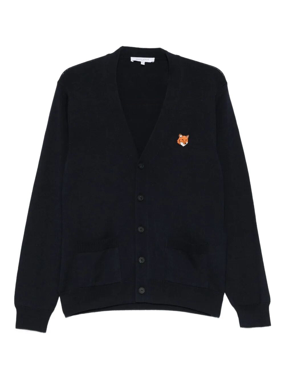 MAISON KITSUNÉ Fox Head Merino Regular Cardigan