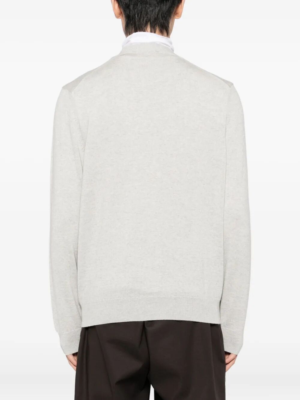 MAISON KITSUNÉ Fox Head Merino Wool Regular Cardigan