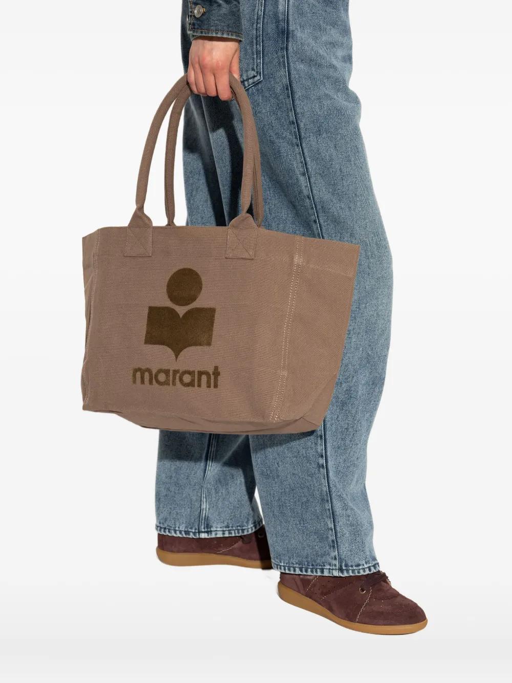 ISABEL MARANT Yenky Mini Tote Handbag with Zipper Closure