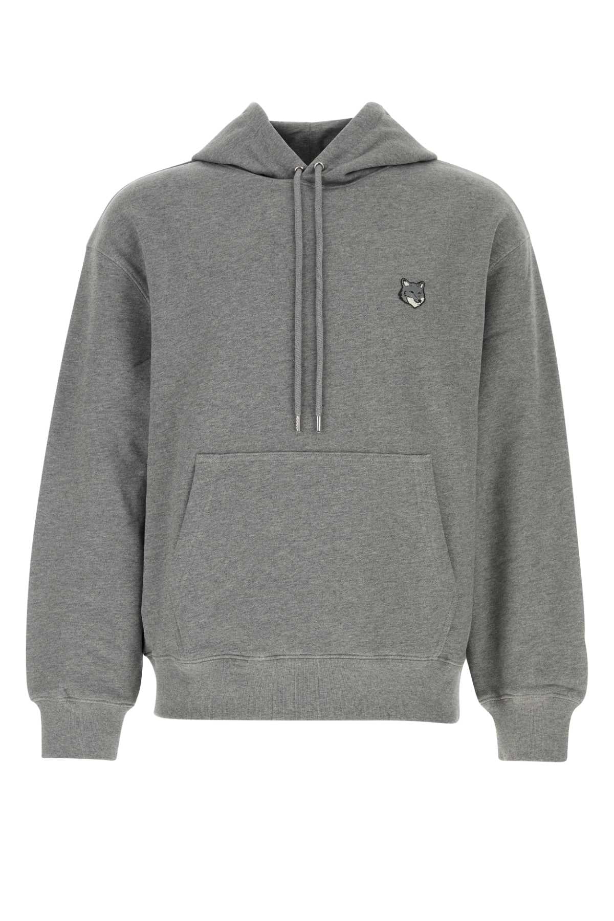 MAISON KITSUNÉ Comfortable Hoodie with Fox Head Patch for Men