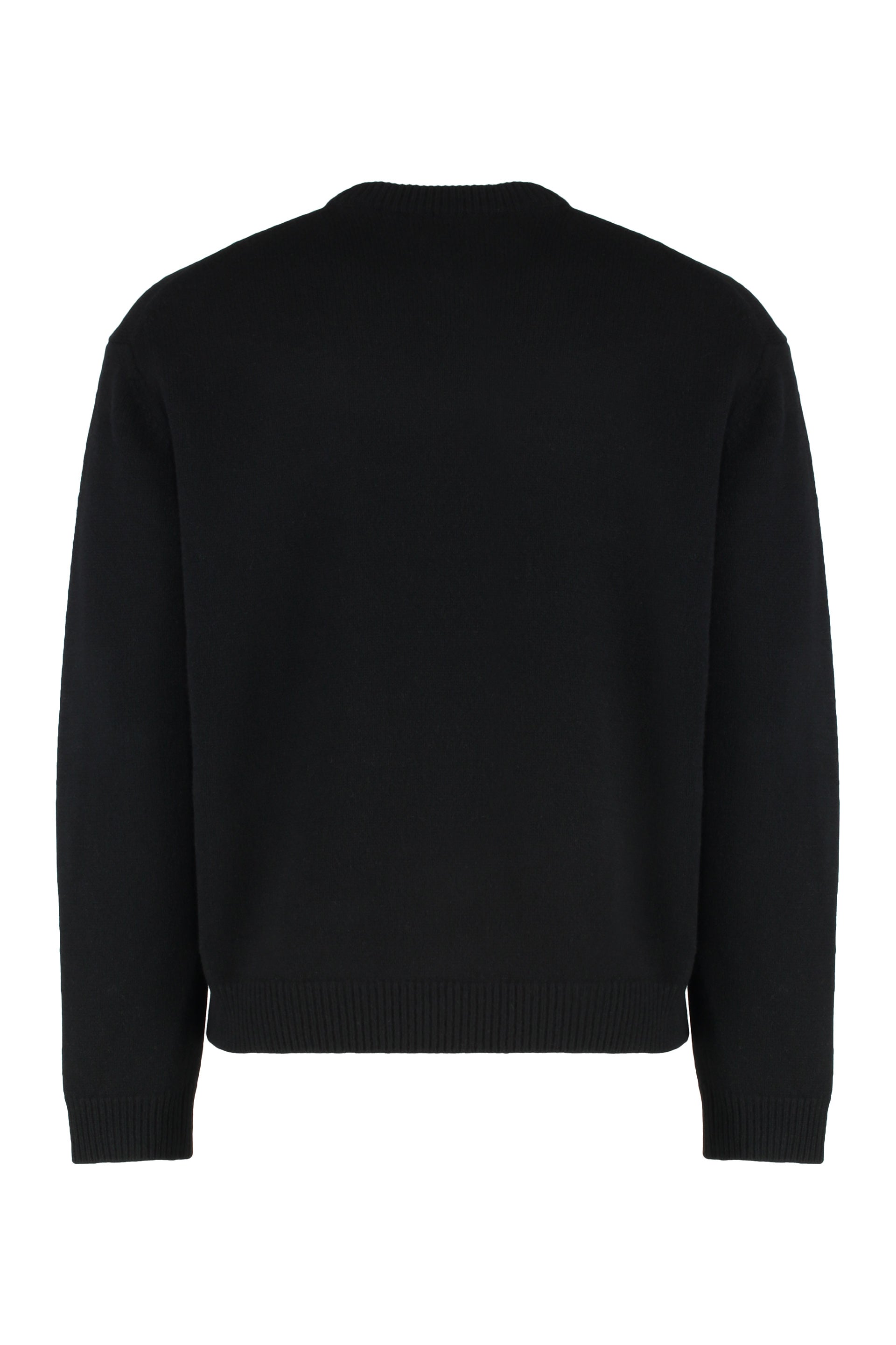 MAISON KITSUNÉ Wool Round Neck Sweater for Men