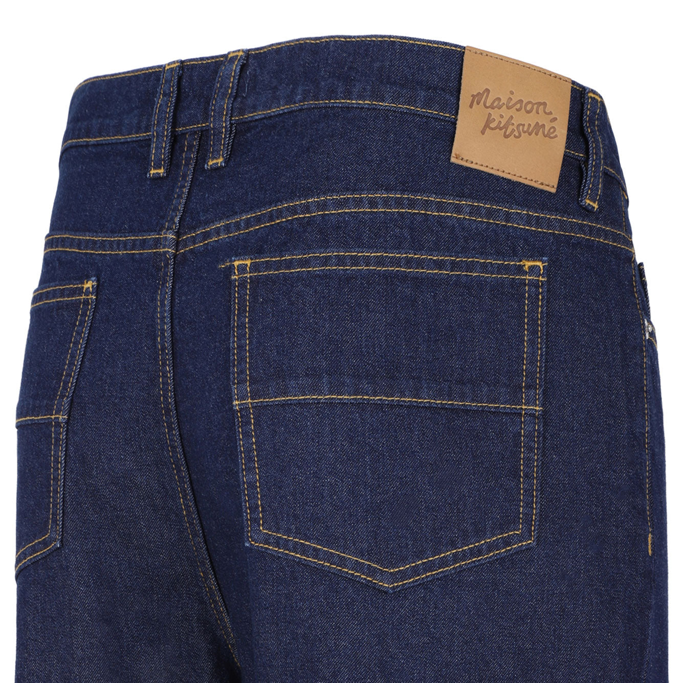 MAISON KITSUNÉ Essential Cotton Jeans for Men - FW25 Collection
