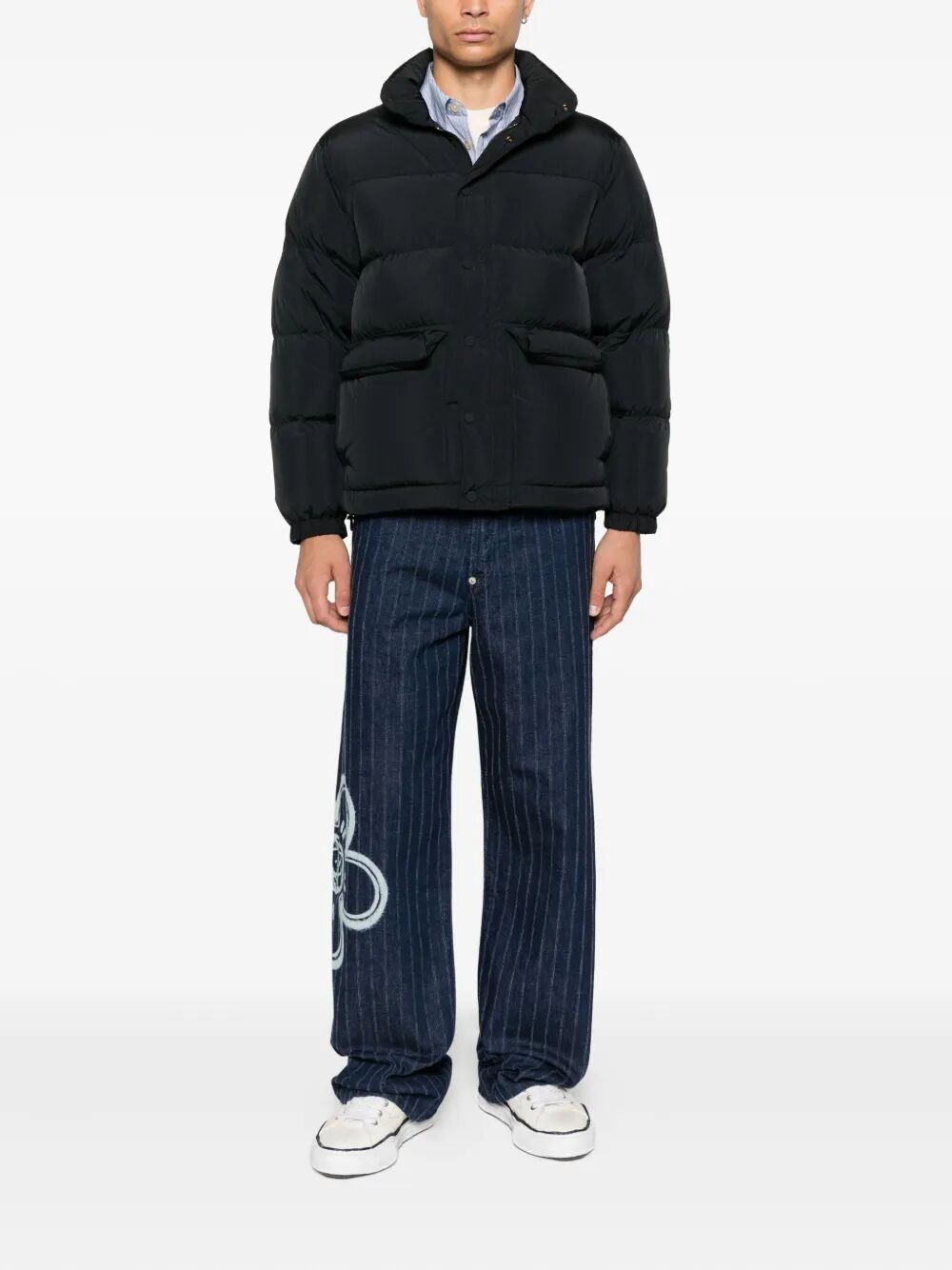 MAISON KITSUNÉ Quilted Lightweight Puffer Jacket