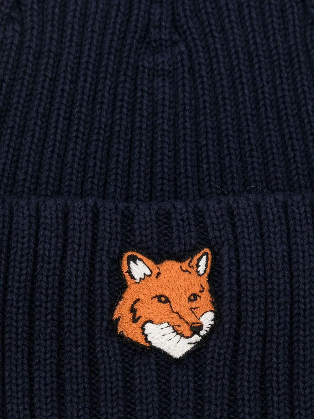 MAISON KITSUNÉ Cotton Beanie Hat for Women