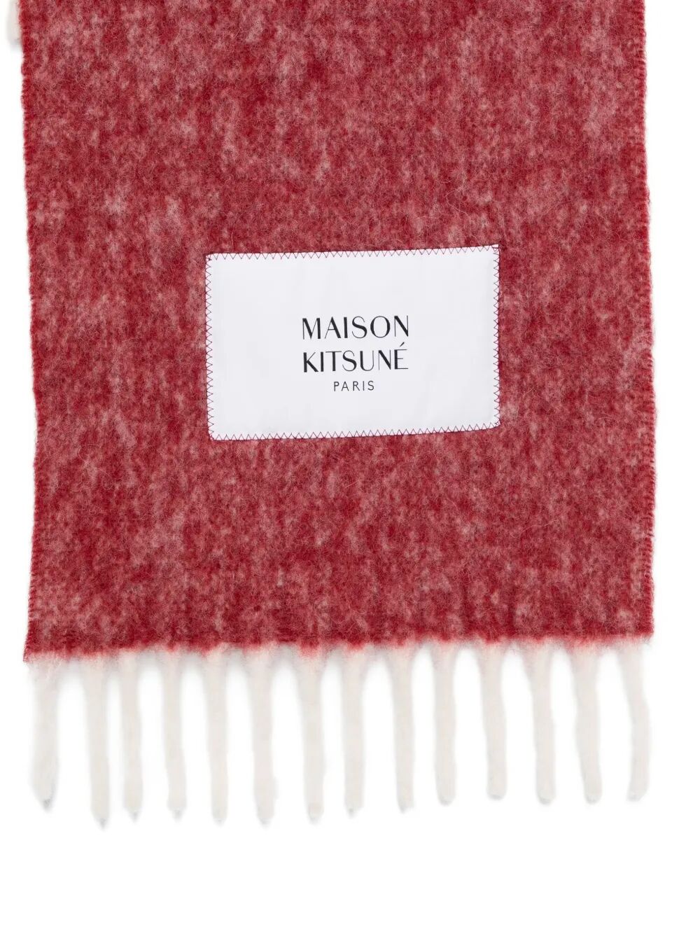 MAISON KITSUNÉ Alpaca Striped Scarf - Unisex