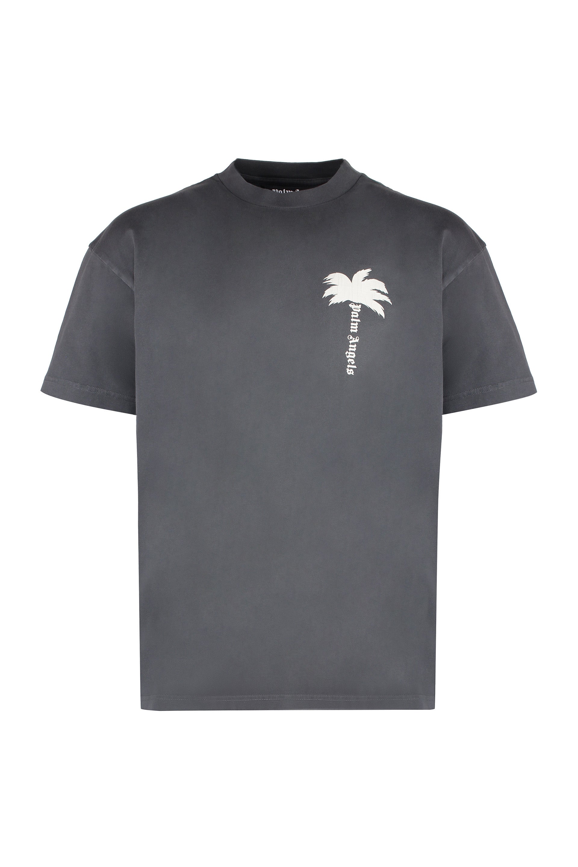 PALM ANGELS Cotton Crew-Neck T-Shirt for Men