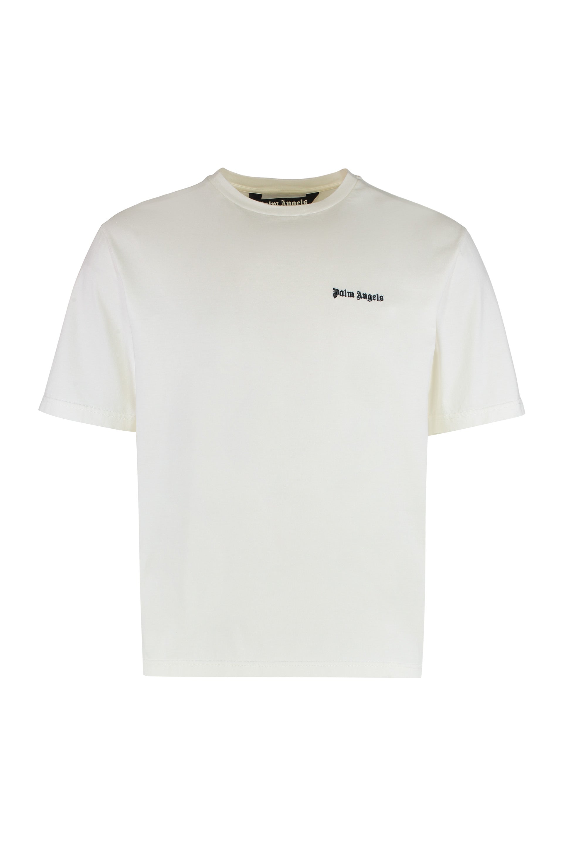 Palm Angels Classic Cotton Round Neck T-Shirt for Men