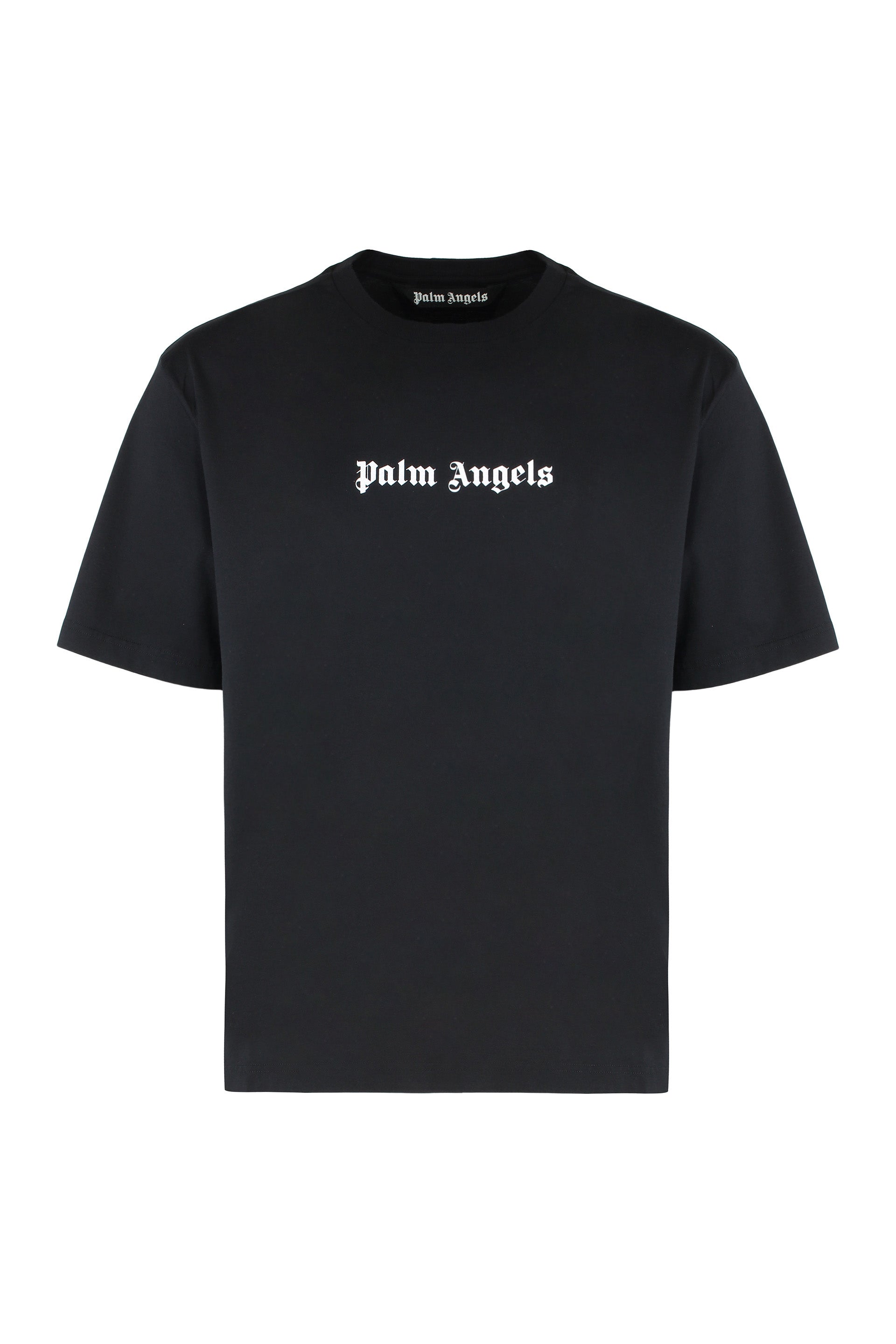 Palm Angels Crewneck T-shirt in Cotton