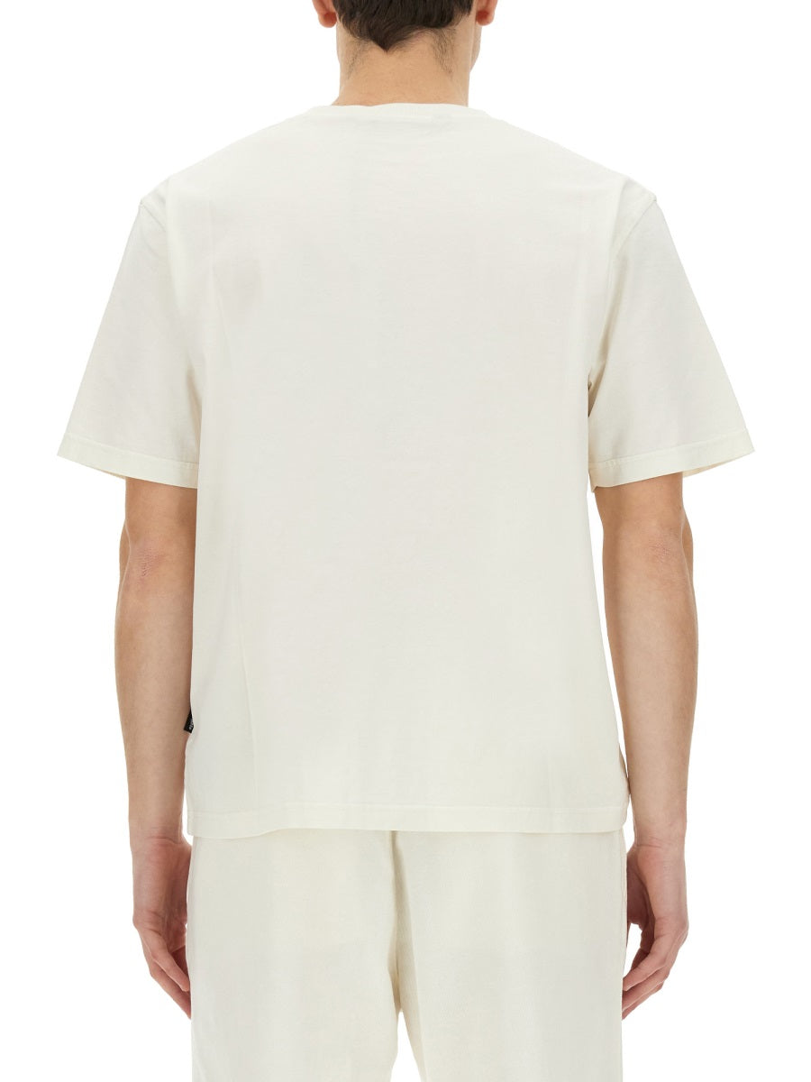 PALM ANGELS Relaxed Fit T-Shirt with Logo - Men's Large