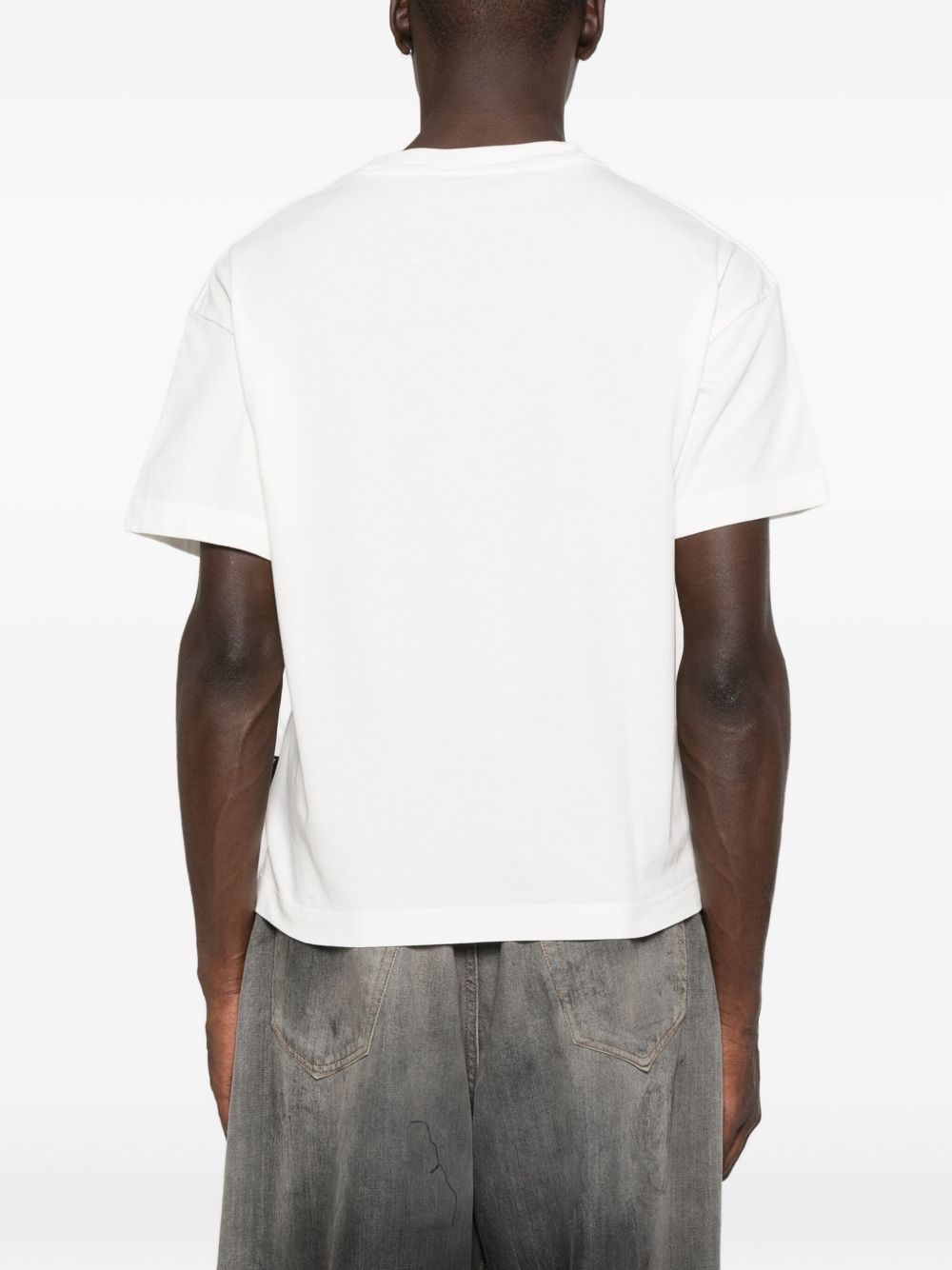 PALM ANGELS Logo Cotton T-Shirt for Men