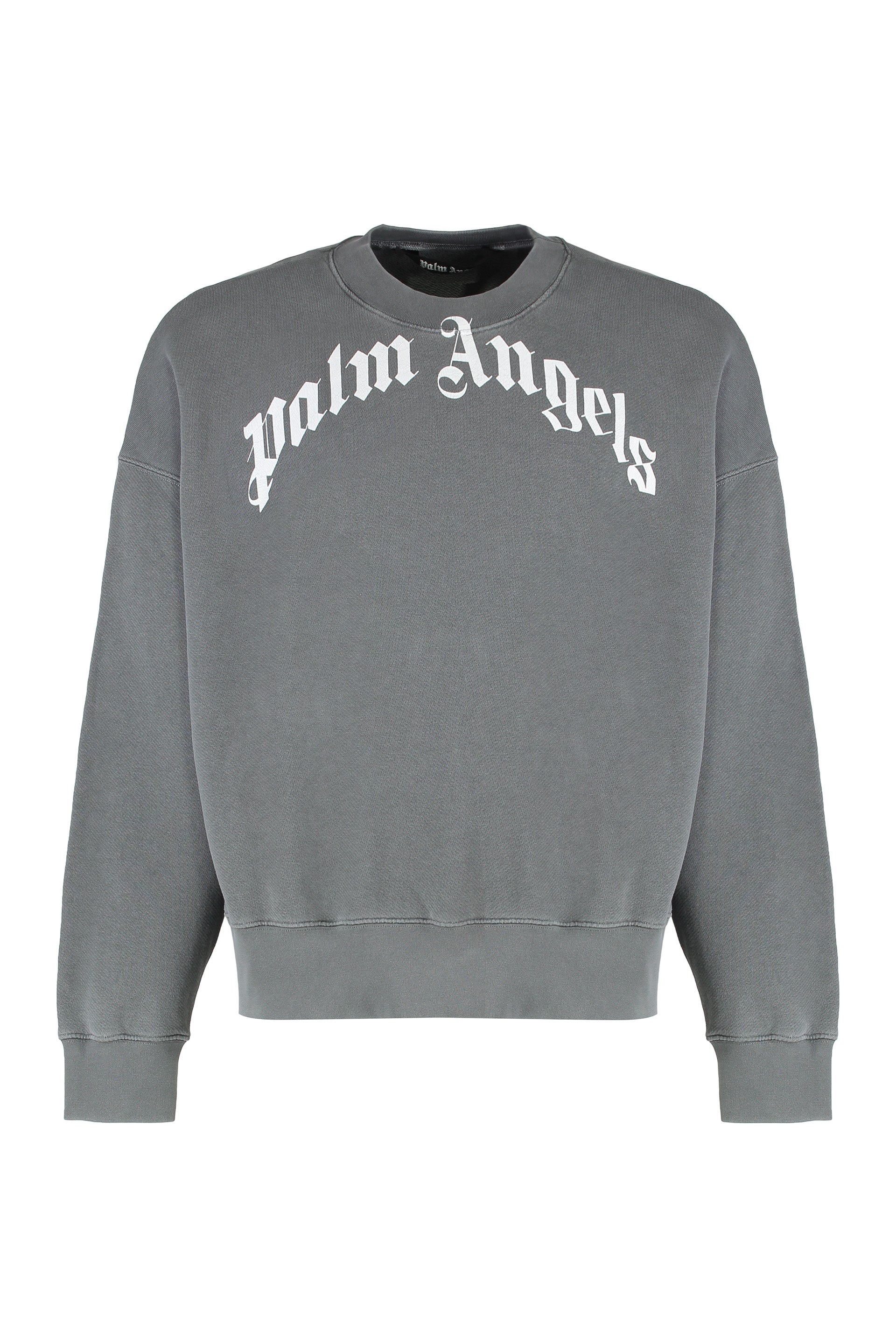 Palm Angels Logo Sweatshirt with Long Sleeves