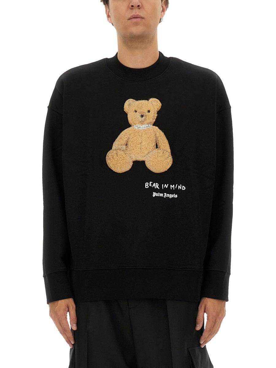 PALM ANGELS Bear Sweatshirt - Size L