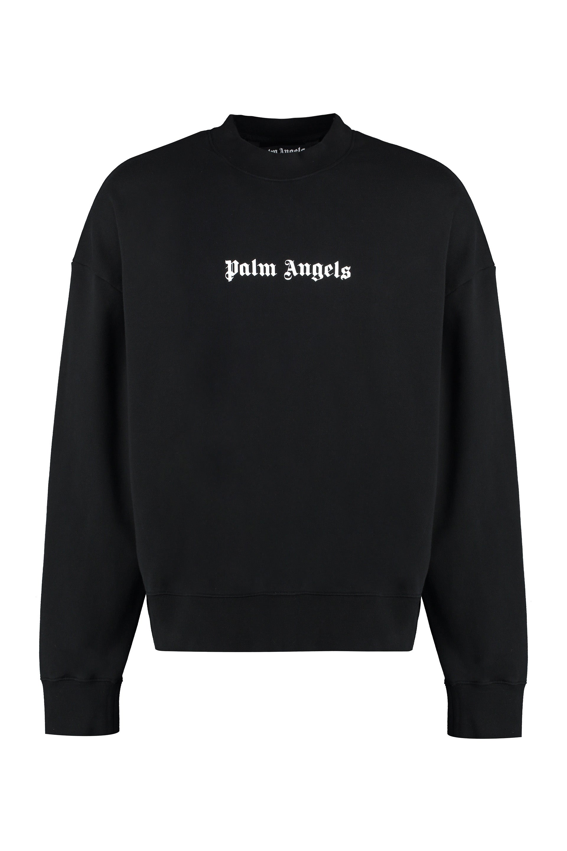 PALM ANGELS Cotton Crew-Neck Sweatshirt for Men