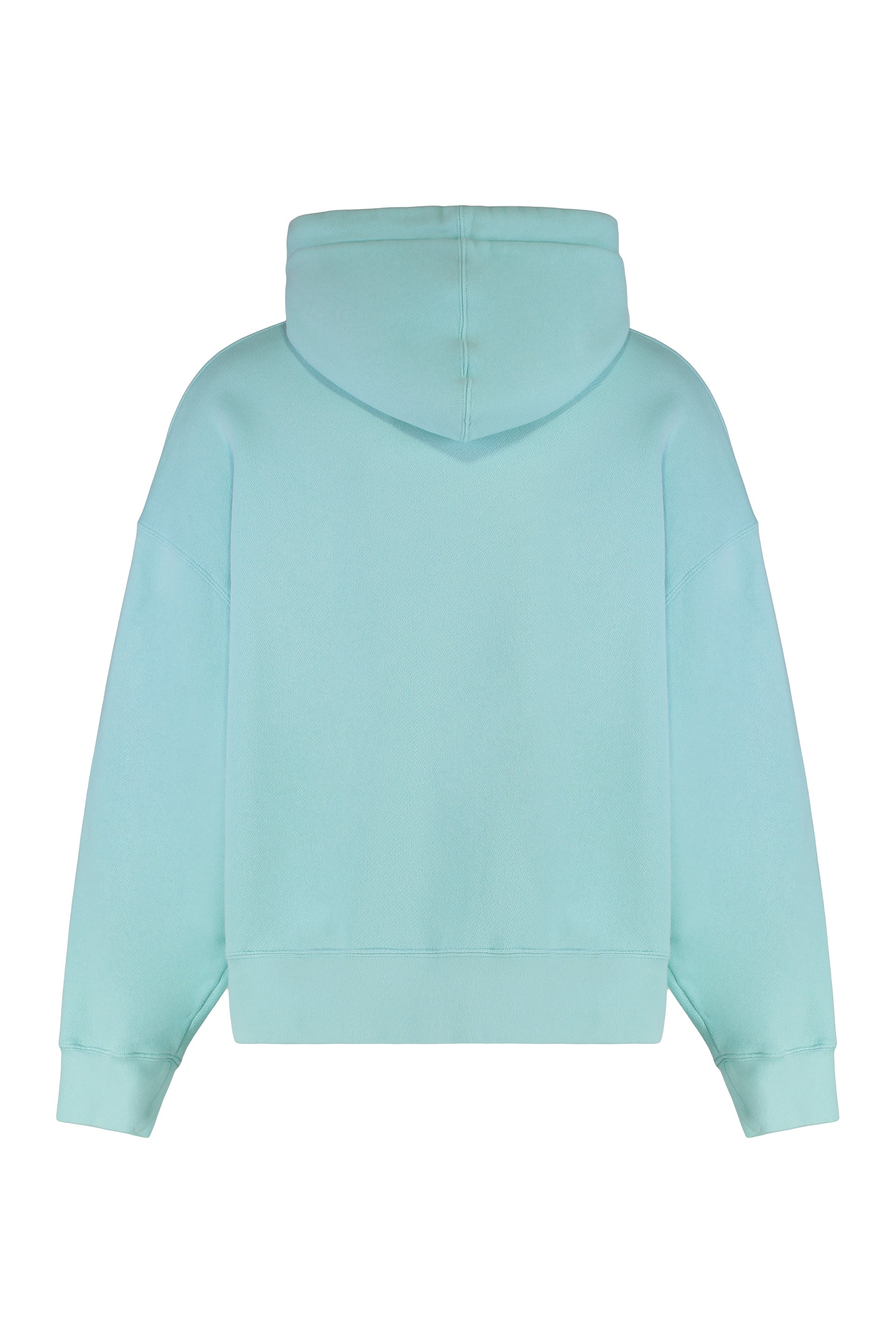 Palm Angels Men's Mini Hooded Sweatshirt with Embroidered Bear