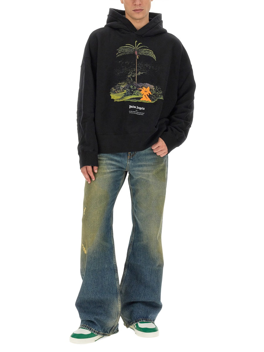 PALM ANGELS Regular Fit Enzo Sweatshirt - FW23 Collection