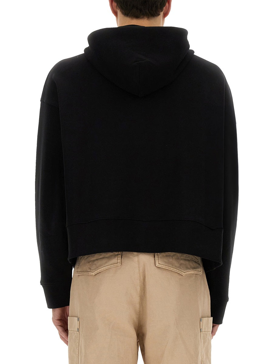 PALM ANGELS Cotton Hoodie - Size L