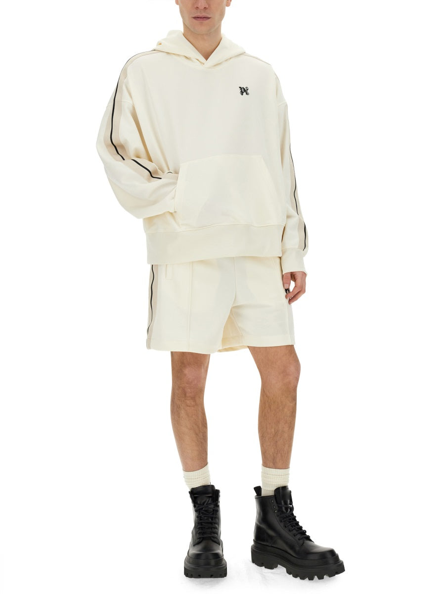 PALM ANGELS Monogram Sweatshirt - Regular Fit, Size L