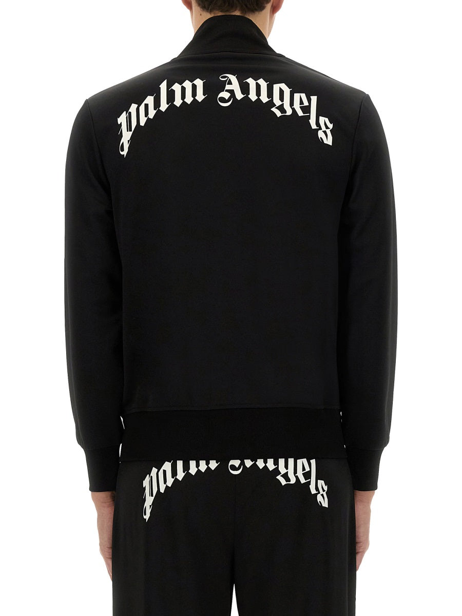 PALM ANGELS Track Sweatshirt with Logo - Size L