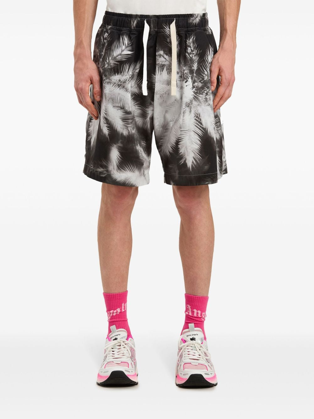 PALM ANGELS Blueprint Palms Short Pants for Men