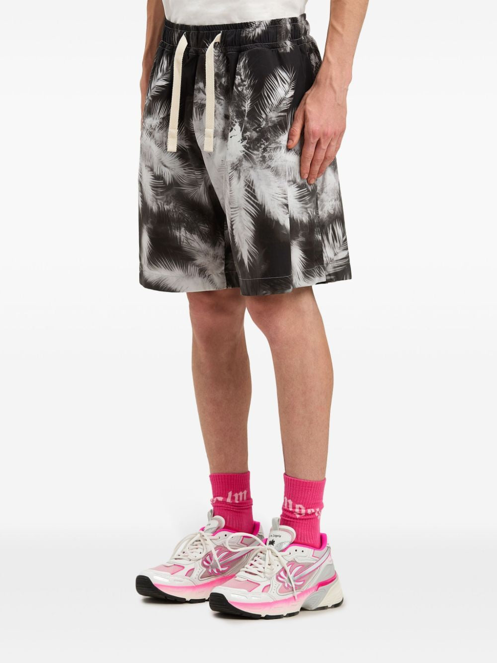 PALM ANGELS Blueprint Palms Short Pants for Men