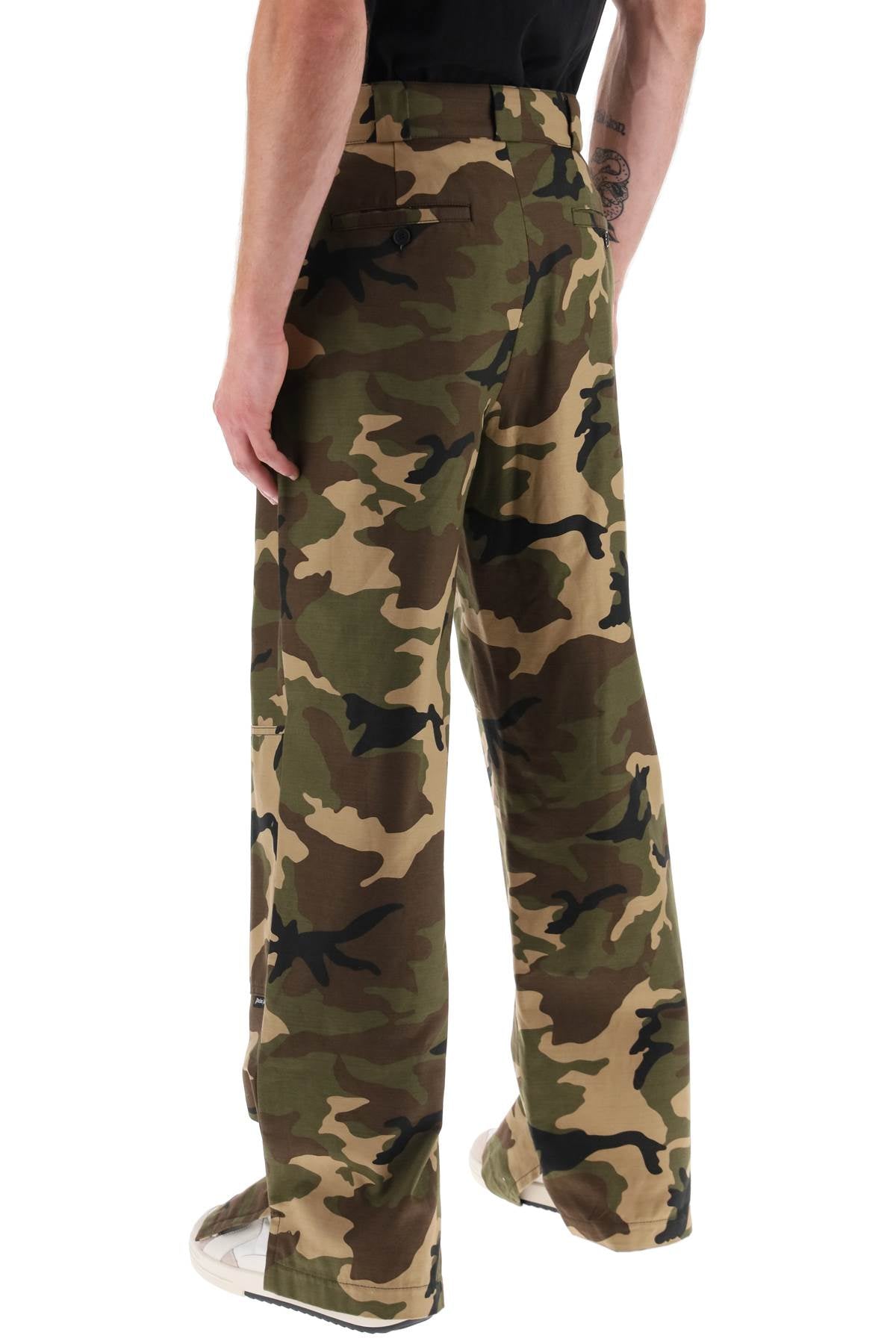 PALM ANGELS Stylish Cotton Trousers for Men