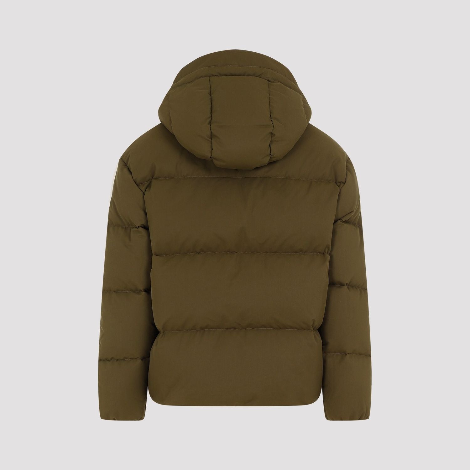 PALM ANGELS Track Monogram Puffer Jacket - Regular Fit