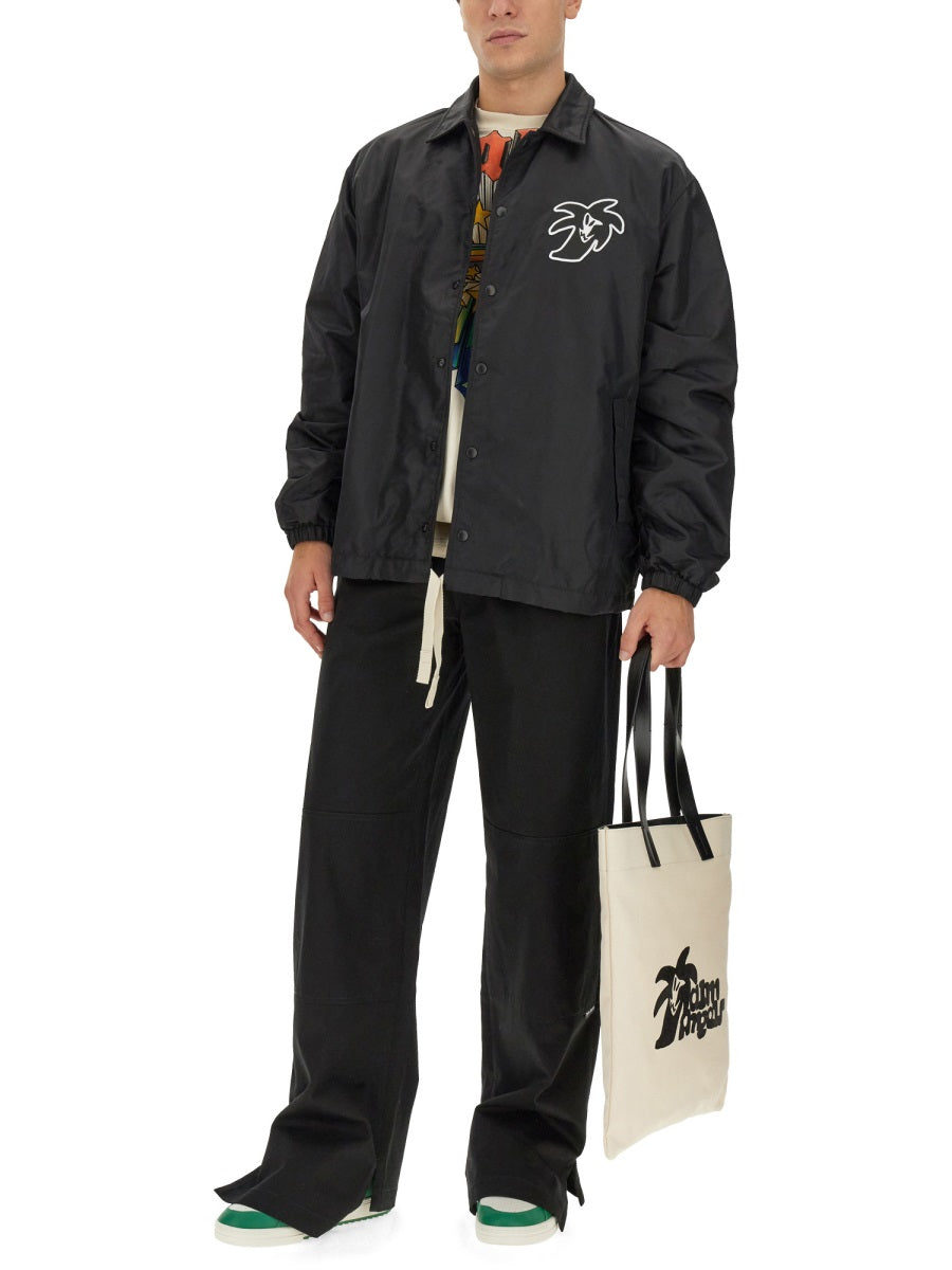 PALM ANGELS Hunter Shirt Jacket - Regular Fit, Size L