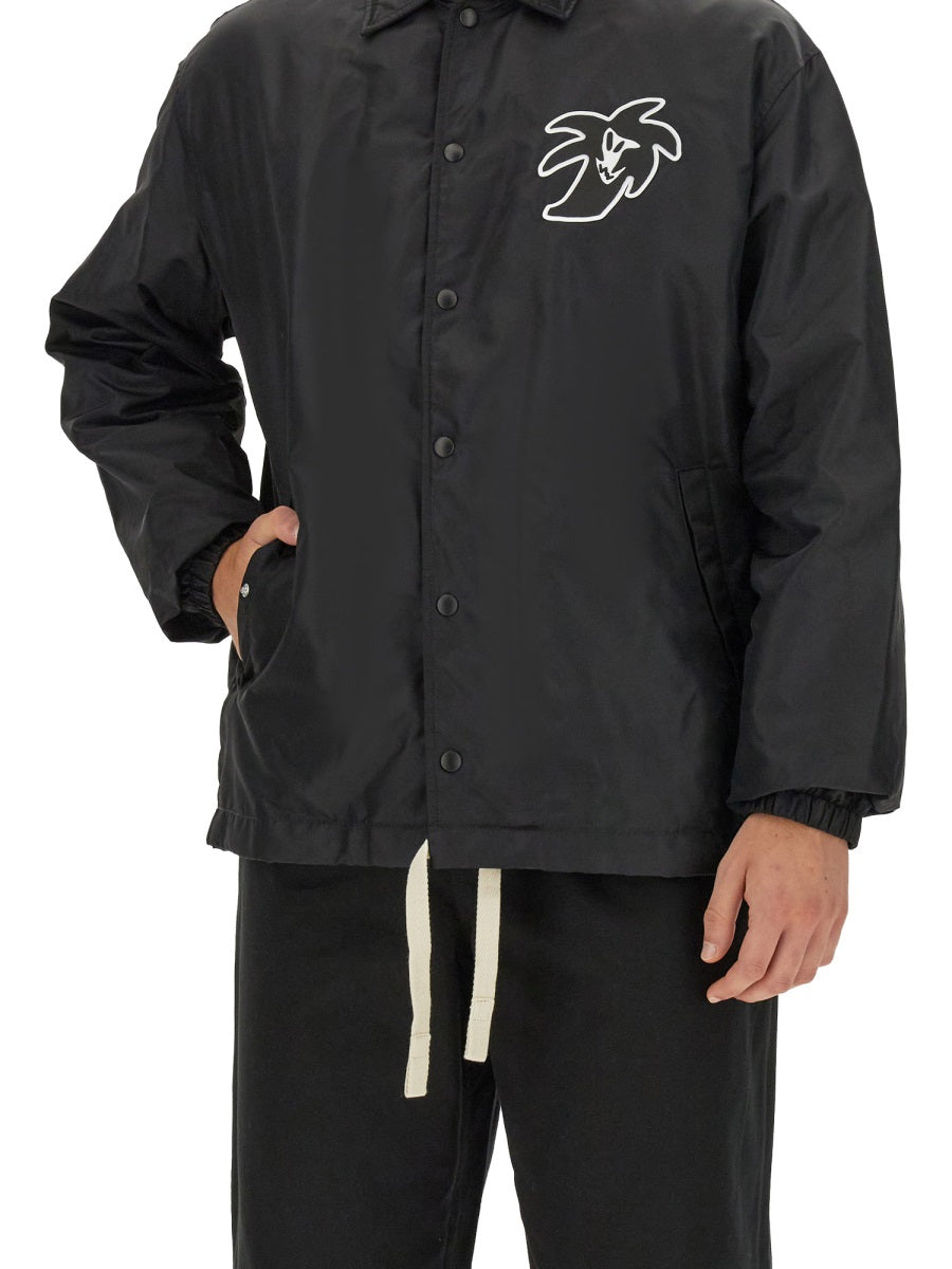 PALM ANGELS Hunter Shirt Jacket - Regular Fit, Size L