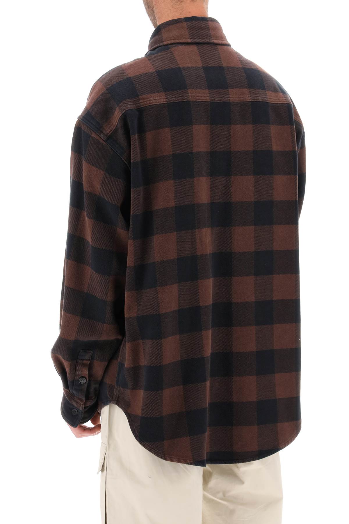 PALM ANGELS Monogram Cotton Overshirt for Men - Fall 2025 Collection