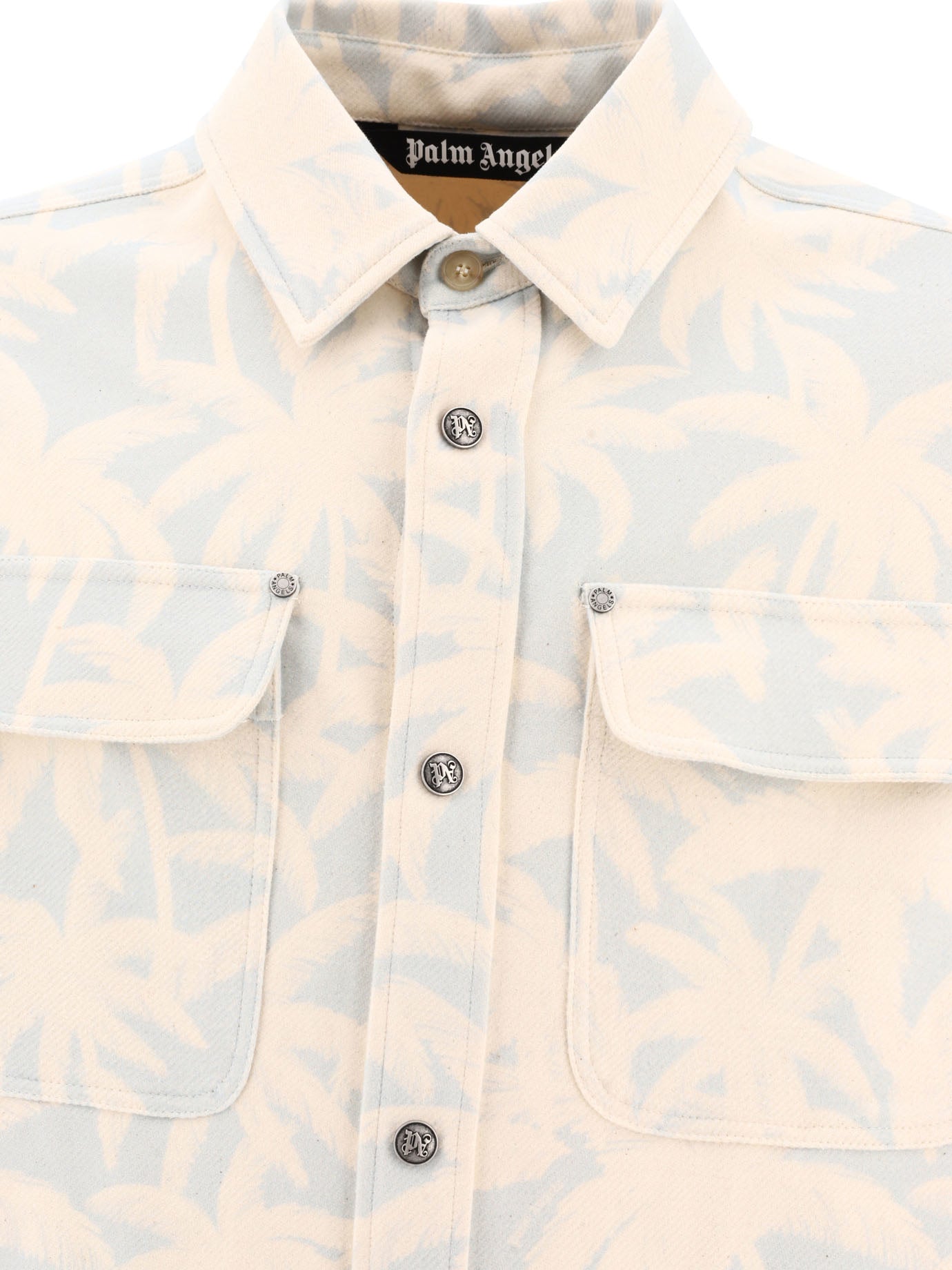 PALM ANGELS Palms Overshirt Jacket - Spring Summer Style