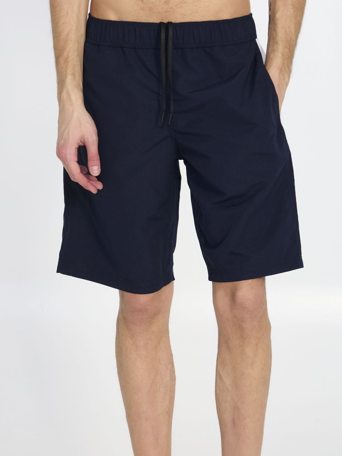 PALM ANGELS Relaxed Fit Overlogo Swimshorts - Men’s Size M
