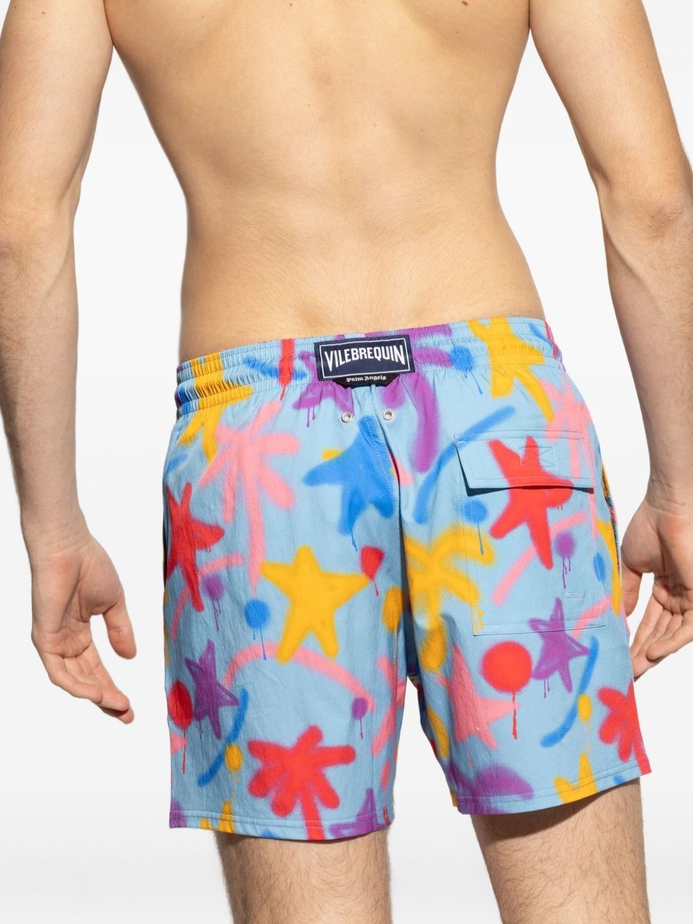 PALM ANGELS Summer Beach Bag - Mini Design