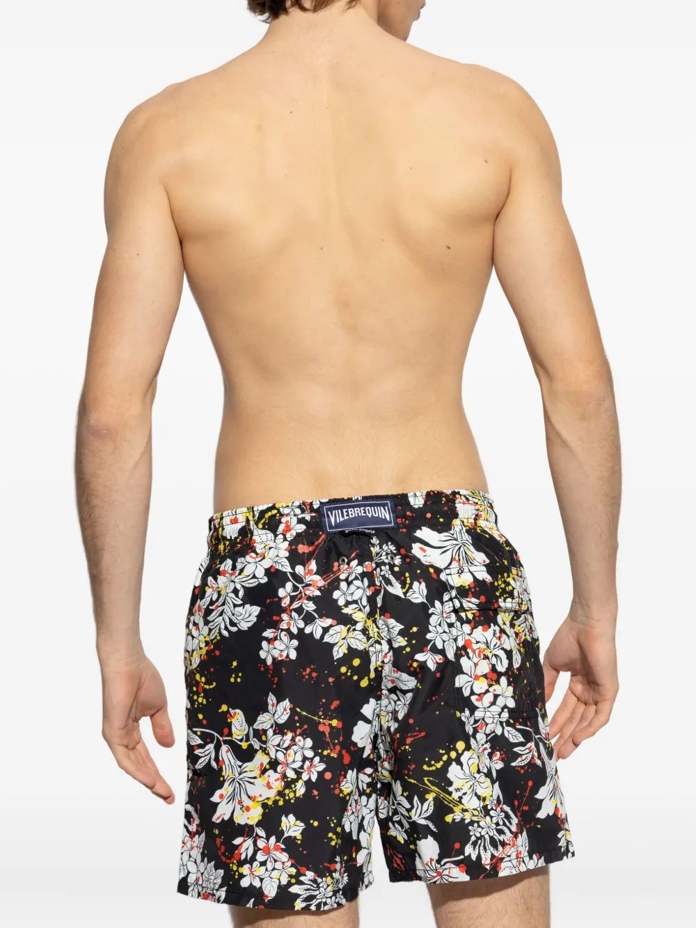 PALM ANGELS Floral Print Beachwear for Men