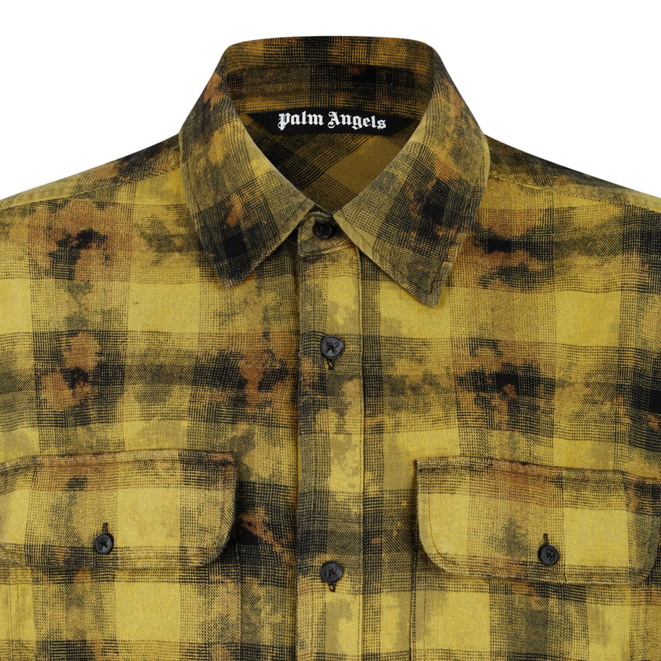 PALM ANGELS Cotton Blend Casual Shirt for Men - FW25 Edition