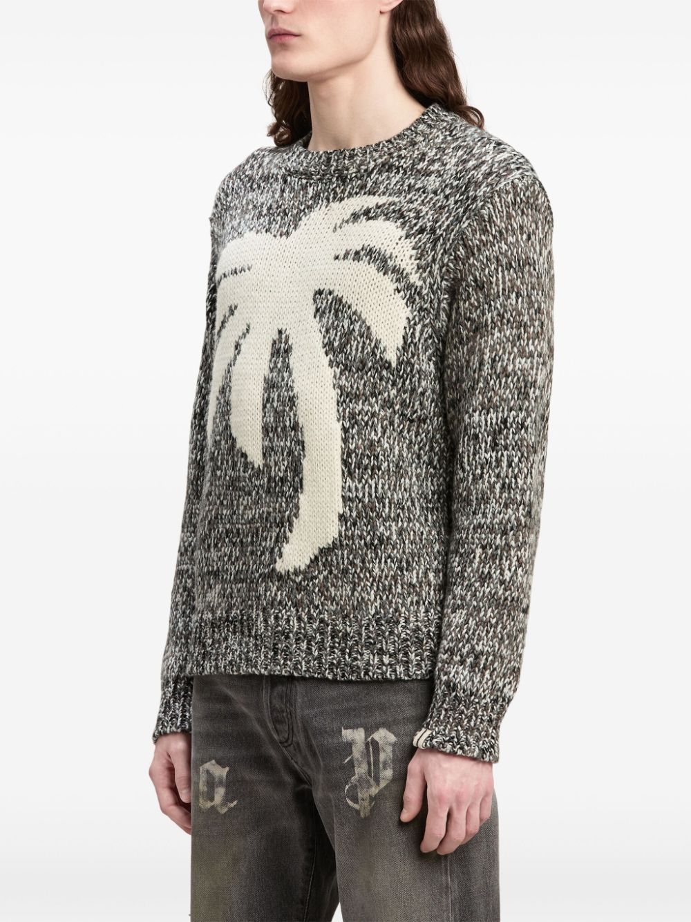 PALM ANGELS Men's Palm Sweater - Fall/Winter 2024