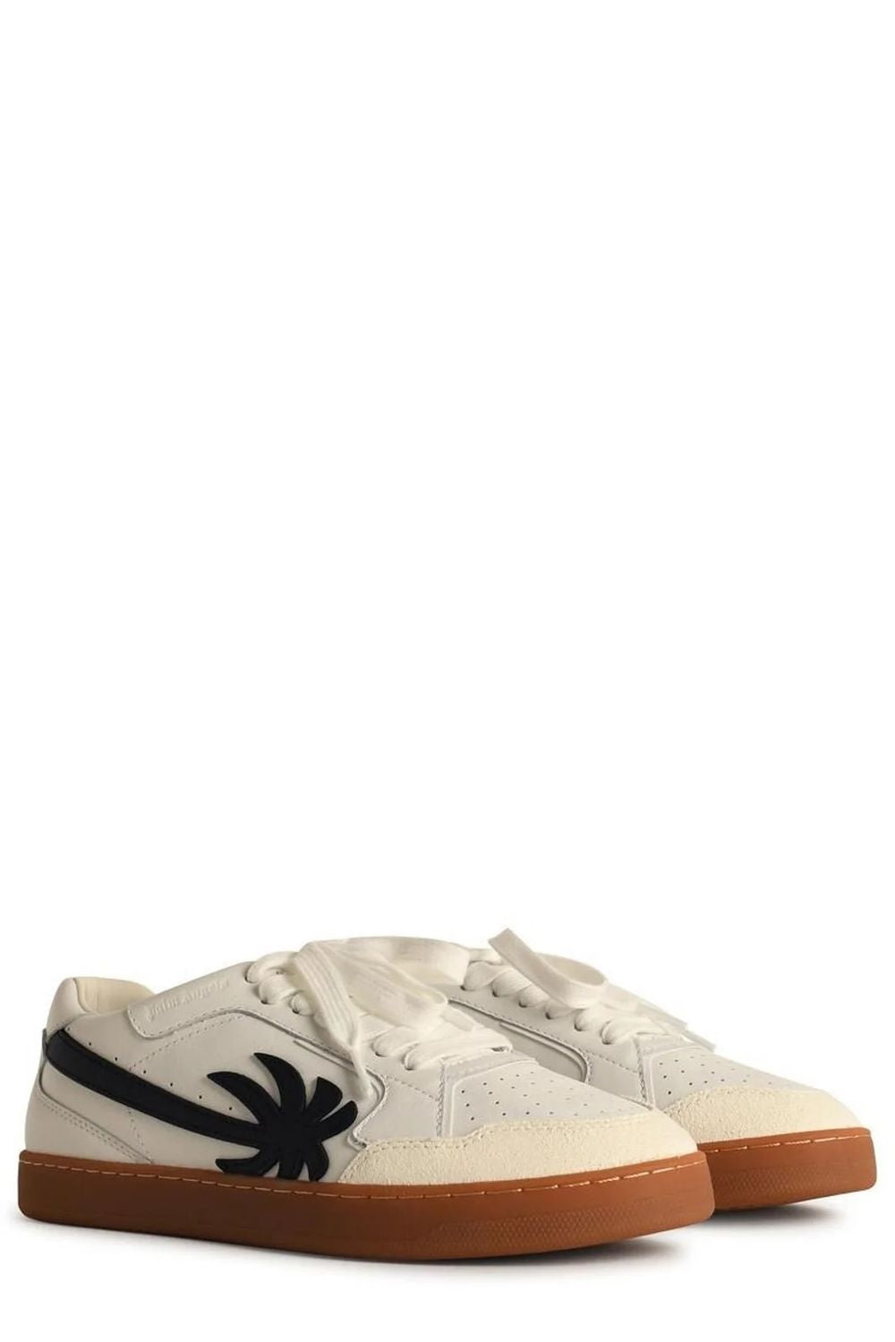 PALM ANGELS Low-Top Sneakers with Contrasting Inserts