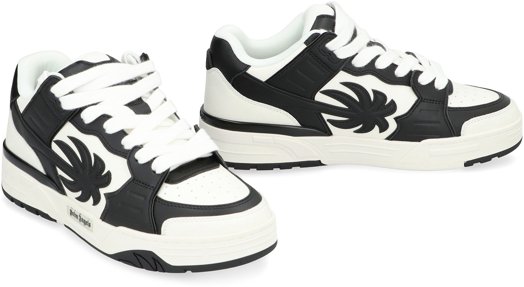 PALM ANGELS Leather Low-Top Sneakers for Men - SS25 Collection