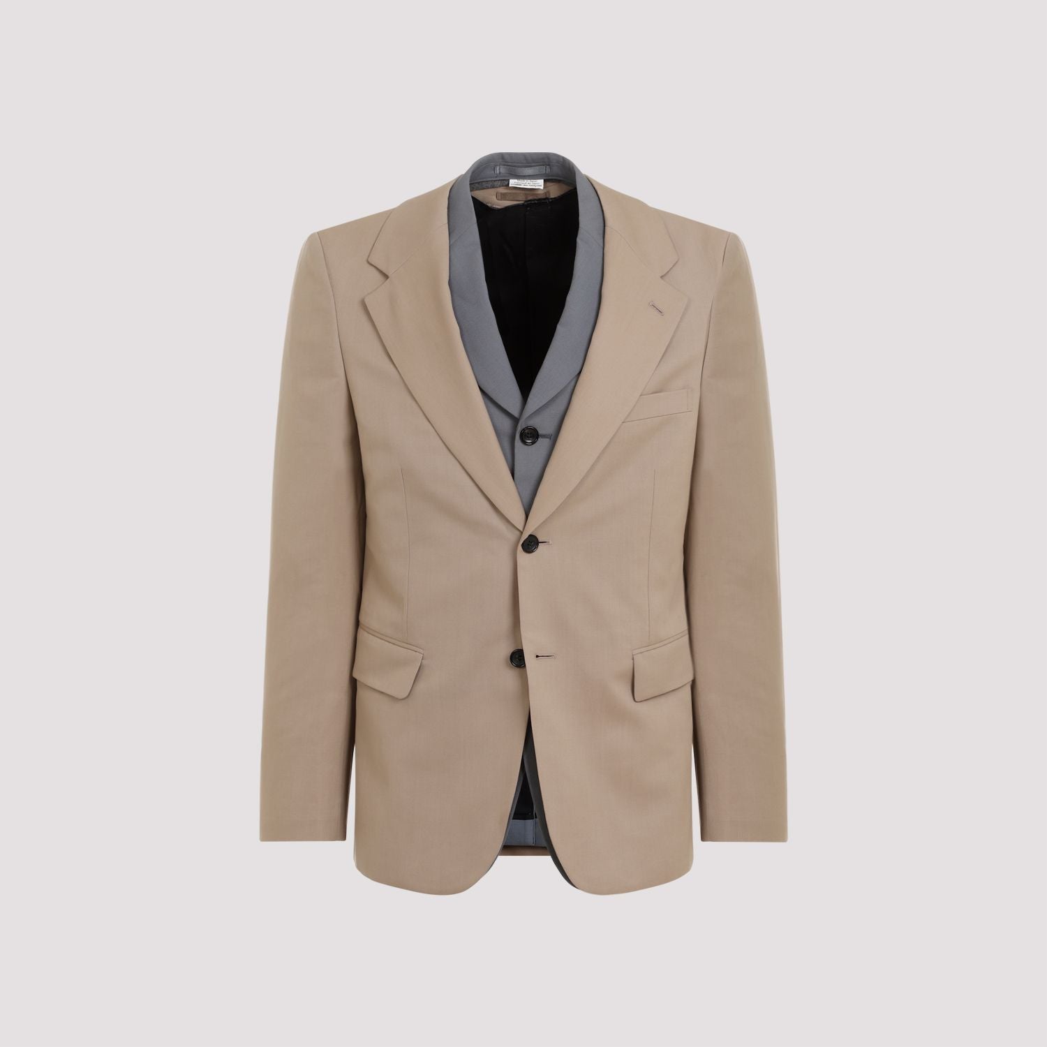 COMME DES GARÇONS HOMME PLUS Wool Jacket for Men - Premium Outerwear
