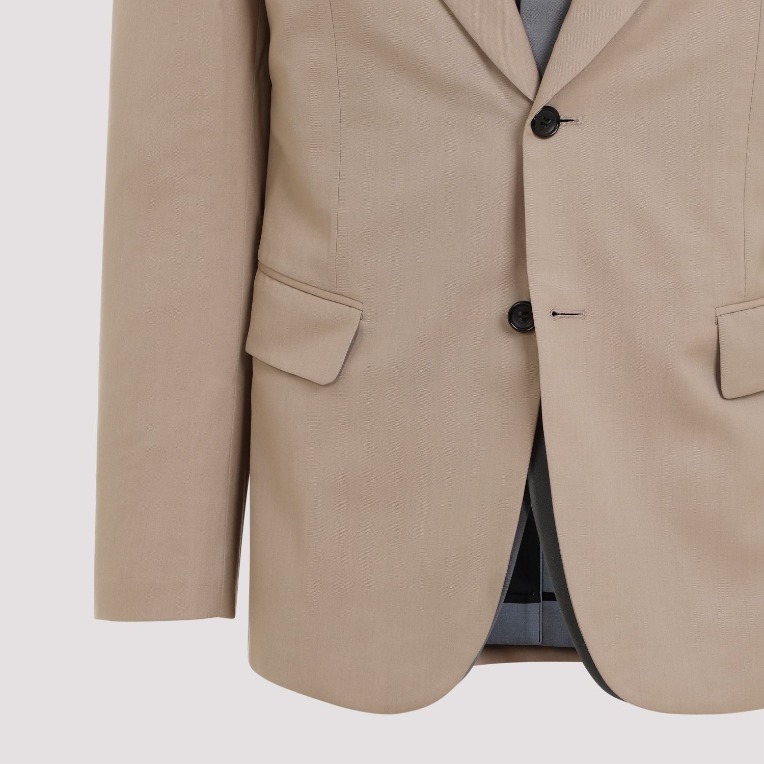 COMME DES GARÇONS HOMME PLUS Wool Jacket for Men - Premium Outerwear