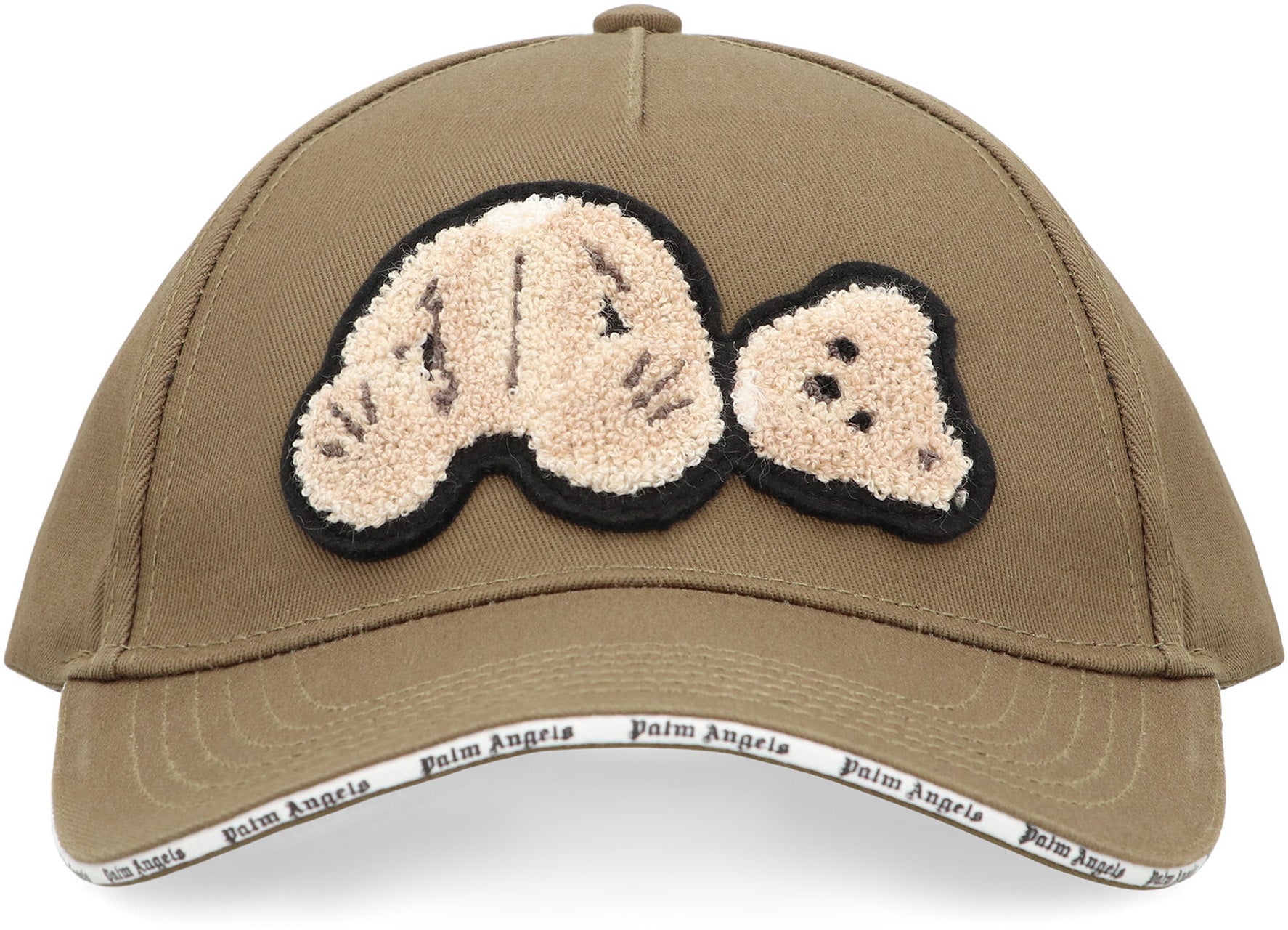 PALM ANGELS Baseball Cap with Bear Logo - Adjustable Fit