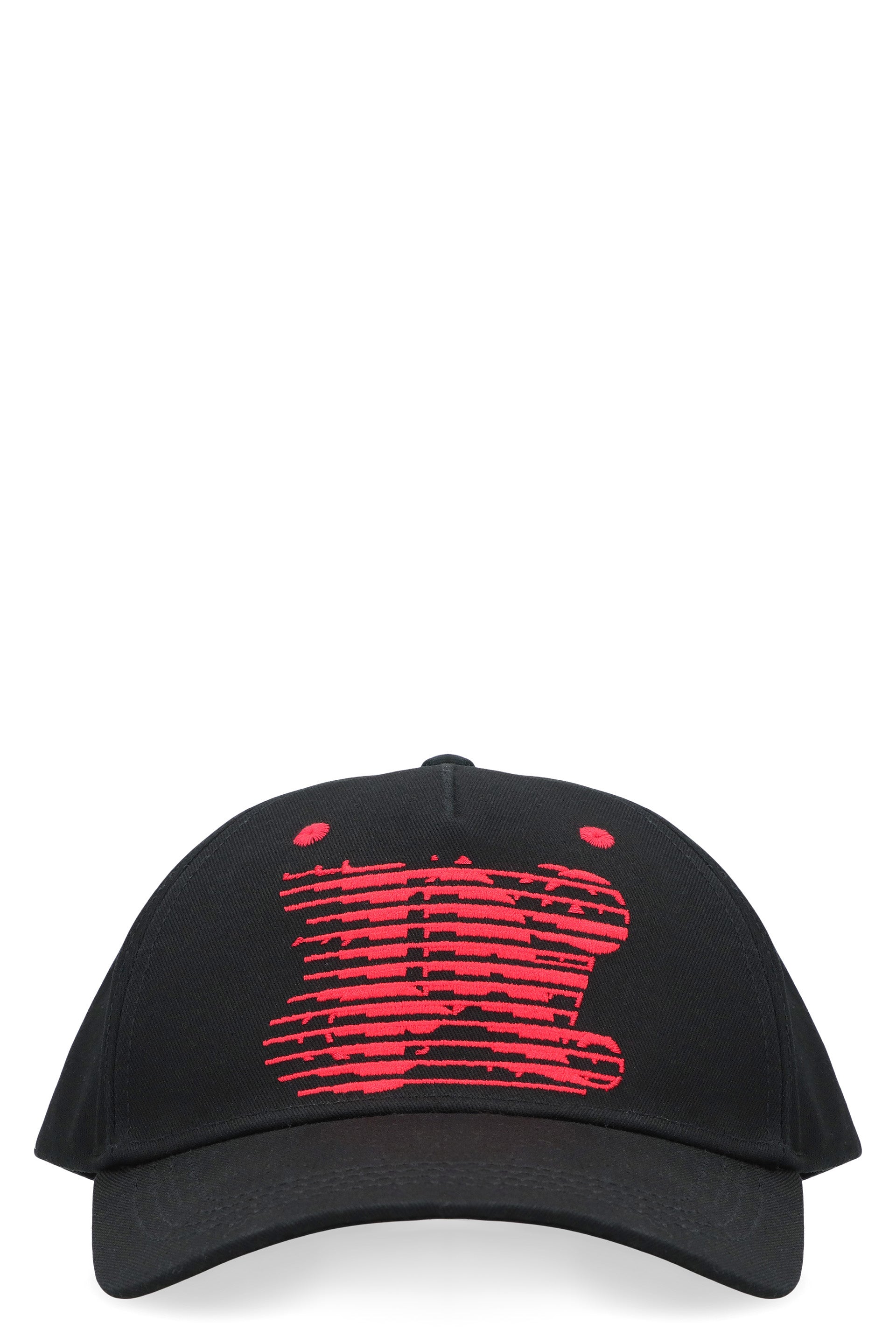 PALM ANGELS Adjustable Baseball Cap with Racing Monogram Detail