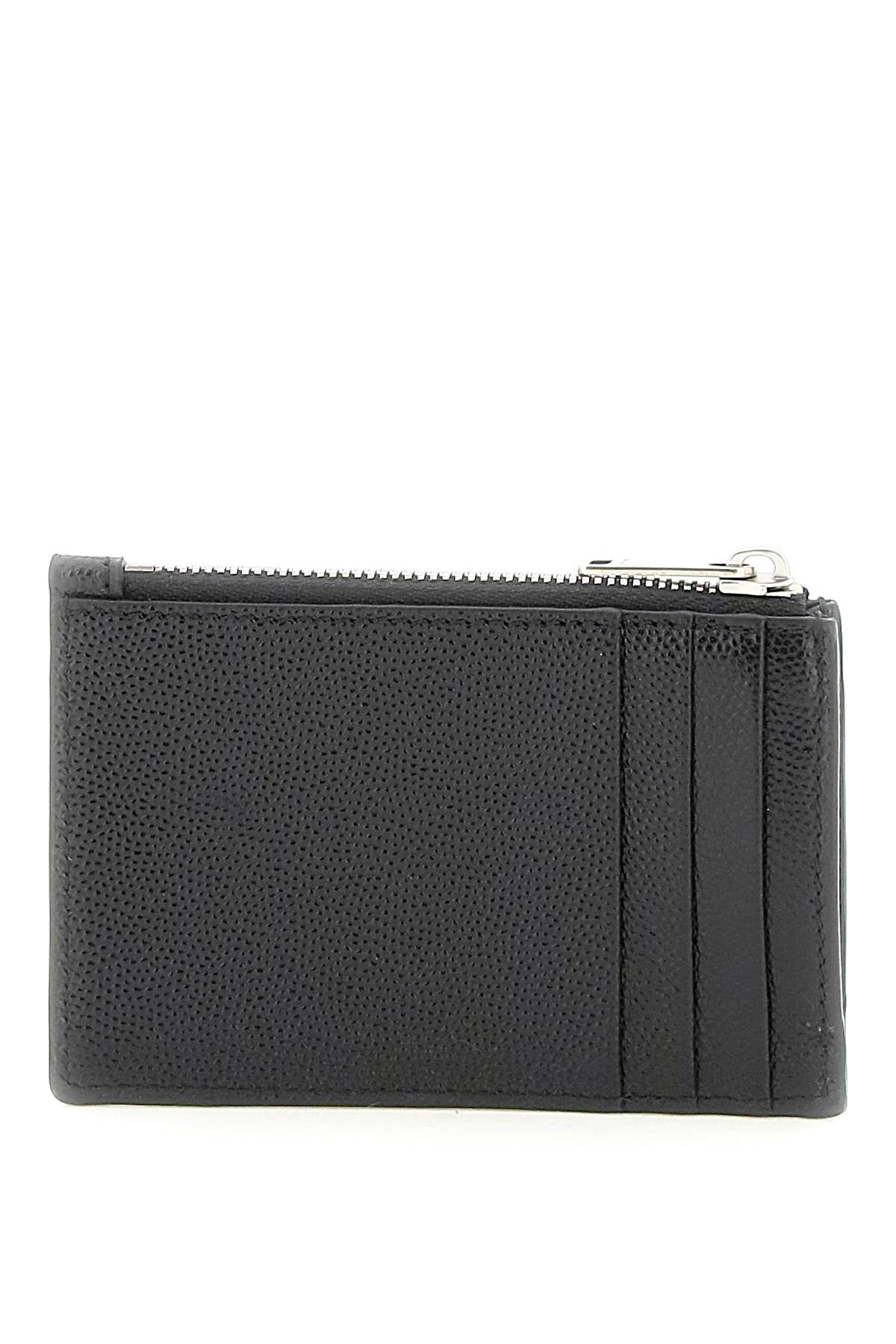 PALM ANGELS Men's Mini Leather Card Holder